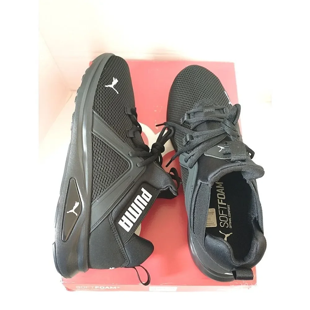 New! PUMA Men's Enzo 2 Sport Training Running Sneakers Athletic Shoes Black